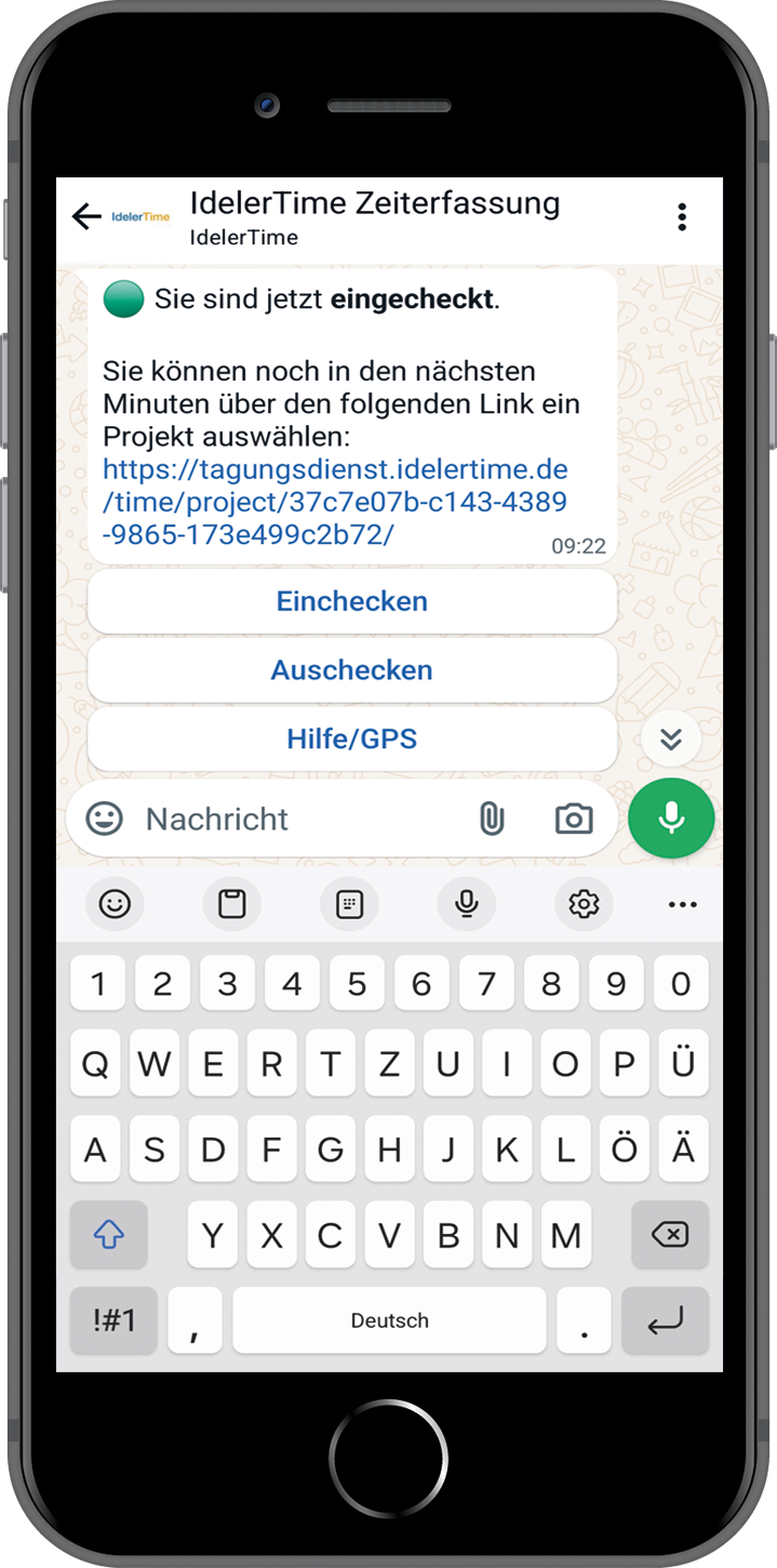 WhatsApp Vorschau